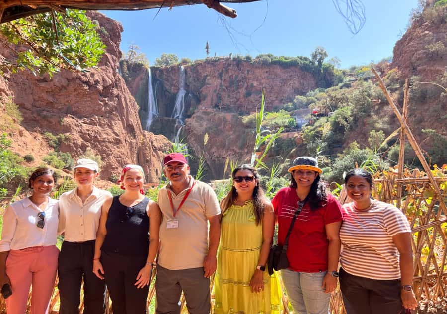 Marrakech: Day Tour to Ouzoud Waterfalls with Boat Trip - Lunch beside the waterfall