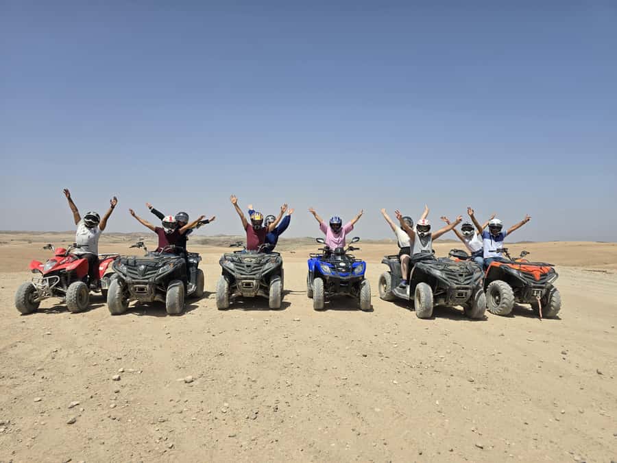 Marrakech: Desert Quad Bike Tour with Tea & Optional Dinner - Leaving Marrakech for the Agafay Desert