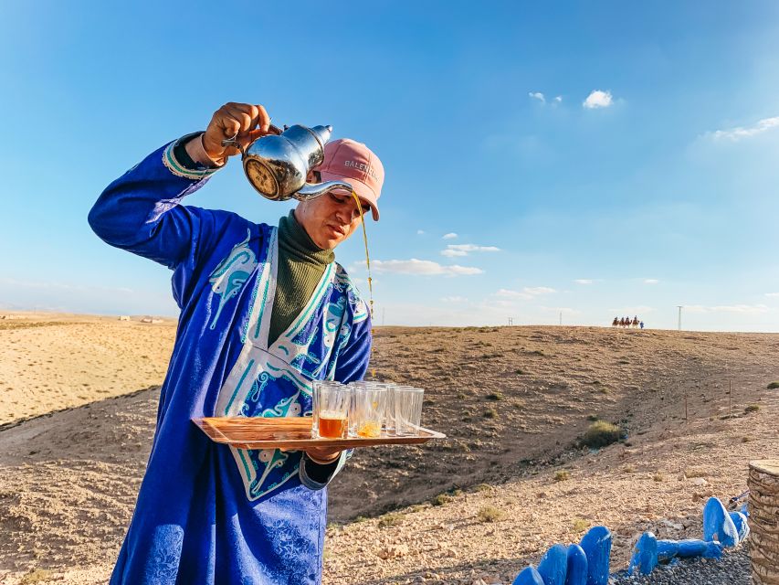 Marrakech: Desert Quad Bike Tour with Tea & Optional Dinner - Dinner under the tent and stars