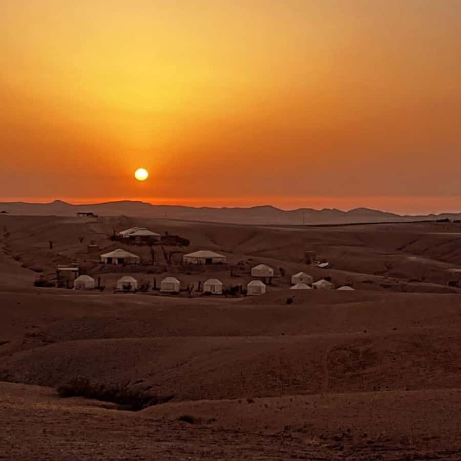 Marrakech: Desert Tour with Dinner, Show and Camel Ride - Leaving Marrakech for the Agafay Desert