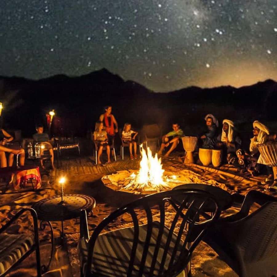Marrakech: Desert Tour with Dinner, Show and Camel Ride - Dinner at the desert camp