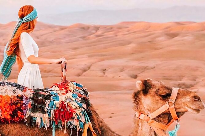 Marrakech: dinner in Agafay desert with a fire show & camel ride - What kind of desert experience is this?