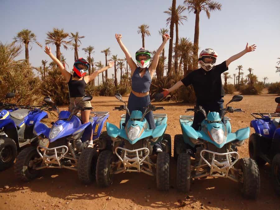 Marrakech: Dunes of the Palmeraie Quad Bike Ride with Tea - The tea stop with bread and honey