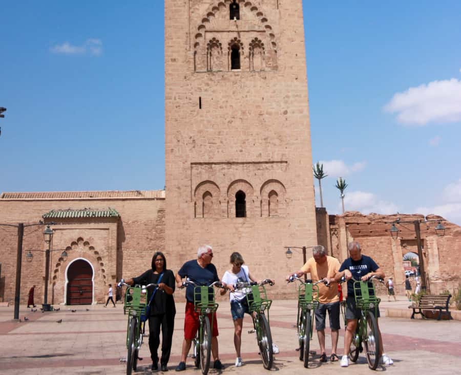 Marrakech : Electric Bicycle City Tour - Starting at the Sofitel and reaching Koutoubia