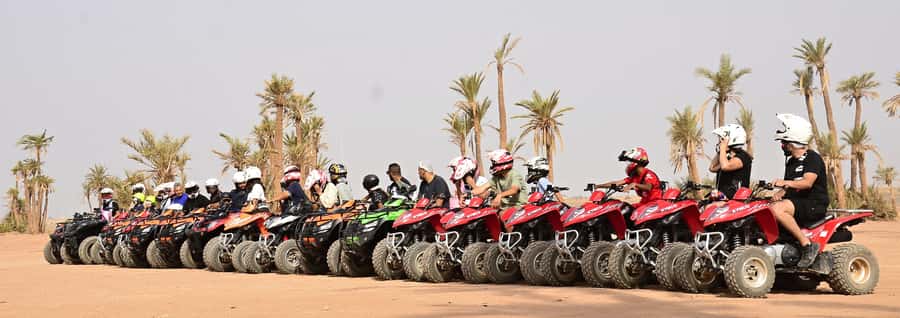 Marrakech:excursion quad in Oasis palm & jbilat desert,tea - Why this short desert ride works so well