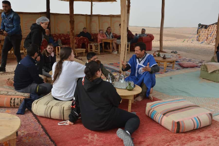 Marrakech:excursion quad in Oasis palm & jbilat desert,tea - Pickup from Marrakech and the practical start