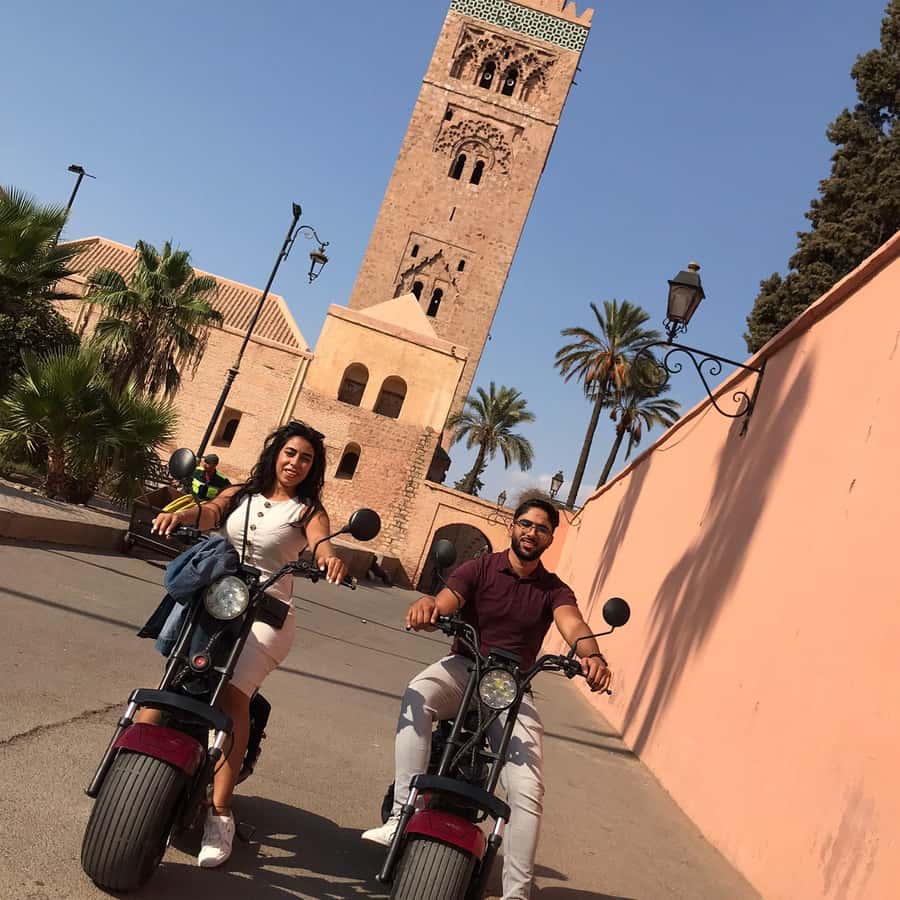 Marrakech: Glide Through the Red City on an EcoScooter Tour! - Starting at the Sofitel and learning the scooter