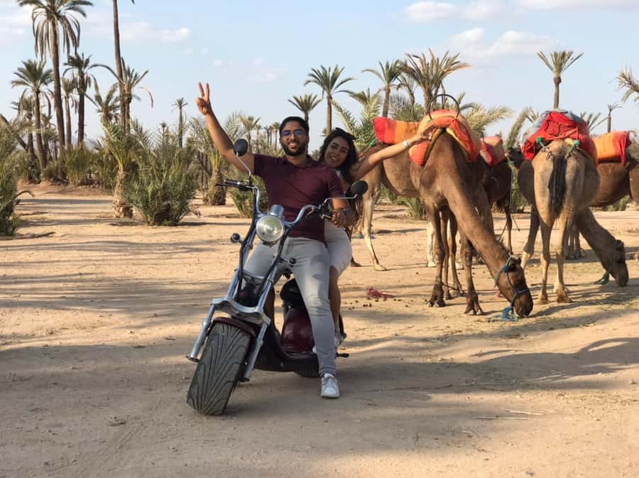 Marrakech: Glide Through the Red City on an EcoScooter Tour! - Riding through the souks and Medina