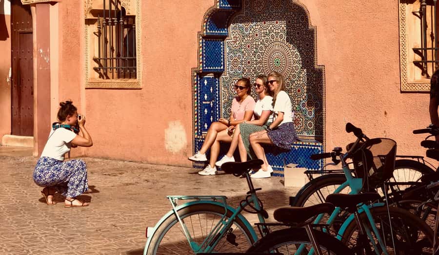 Marrakech:Guided City Cycling Tour - Culture, Colors & Charm - Gueliz shows Marrakech’s modern side