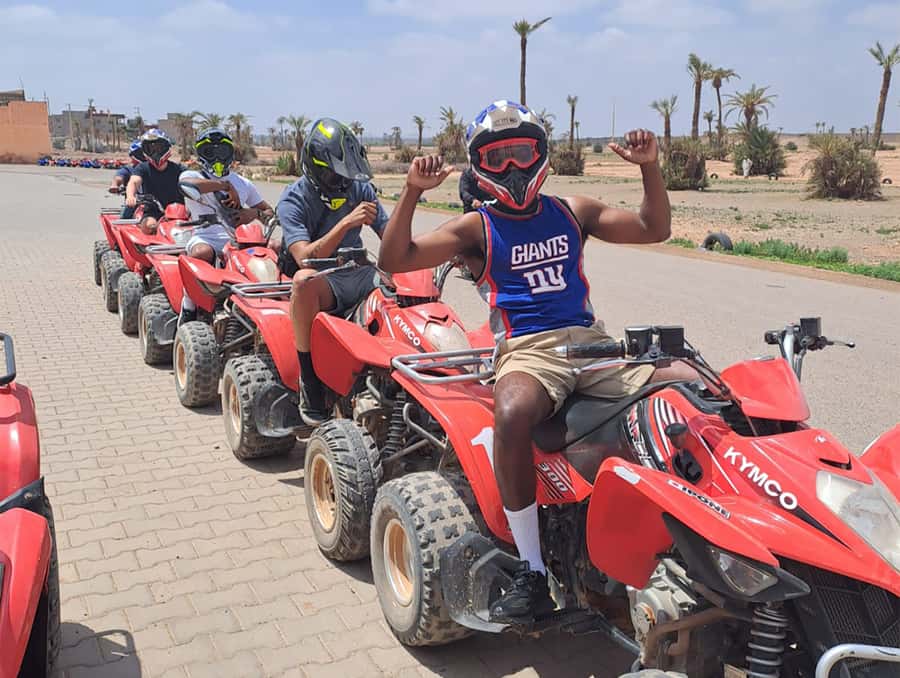 Marrakech: Guided Quad Bike and Camel Ride Tour with Tea - From Marrakech to the Palmeraie in 30 minutes