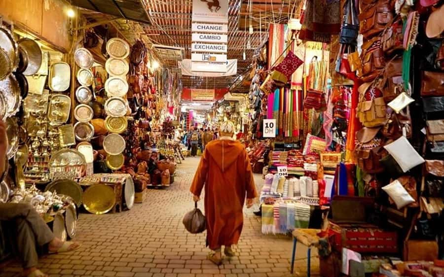 Marrakech Guided Souks Tour with a Local Insider - Souk Semmarine: learning the market’s system