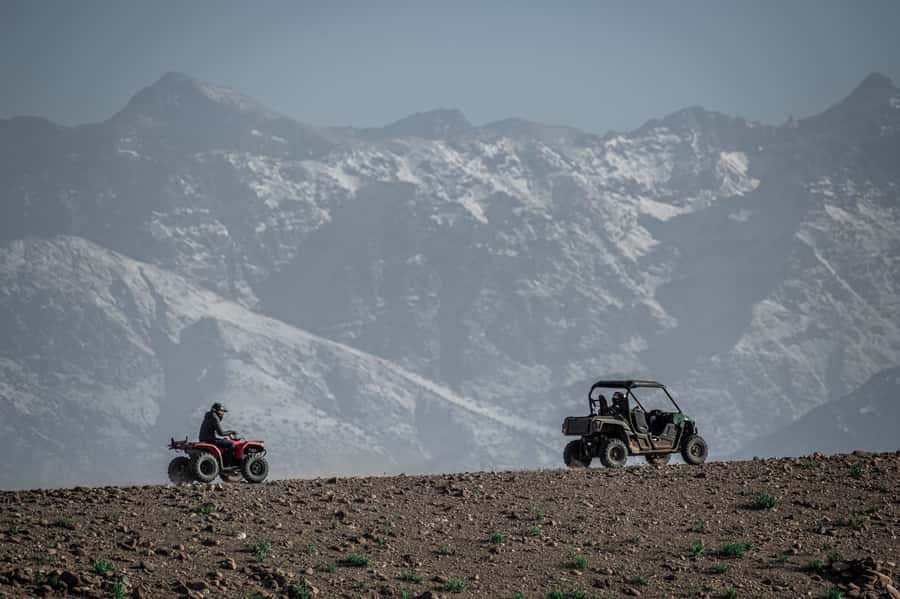 Marrakech: Half-Day Agafay Rock Desert Buggy Tour - Getting ready: lockers, helmets, and a proper safety check