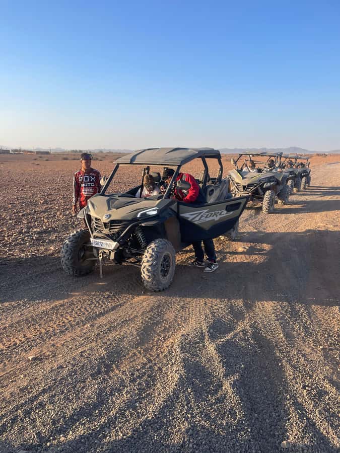 Marrakech: Half-day private tour in a 1000cc buggy in the Agafay Desert - Getting ready for a 1000cc buggy