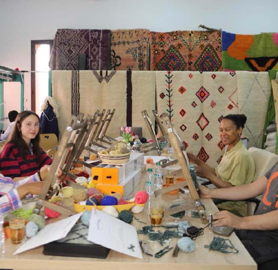 Marrakech Hammam, Massage & Berber Carpet Weaving Workshop - From Marrakech steam to Berber looms