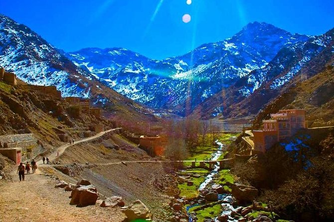 Marrakech High Atlas mountains 3 Valleys waterfalls & Camel Ride - Lunch, tagine, and the cash you should carry