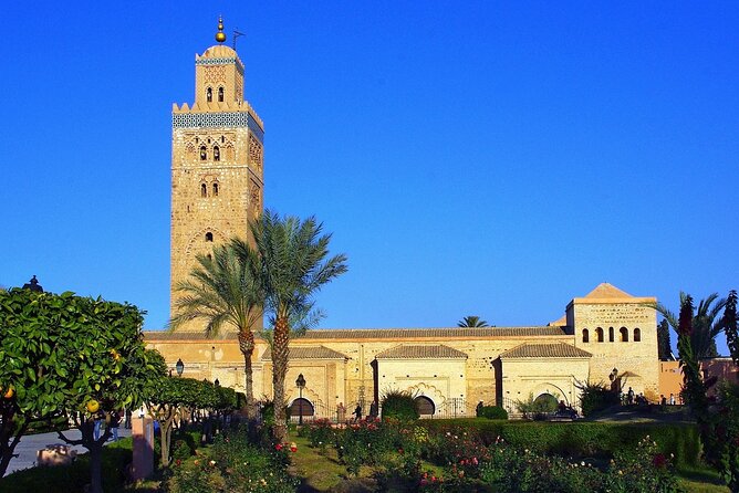 Marrakech Highlights: Private Guided Tour in 4 Hours - Koutoubia Mosque and the city’s main landmark