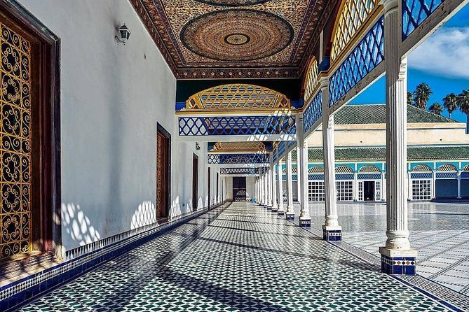 Marrakech Historical and Cultural Tour - Half Day City Tour - Bahia Palace and the details above eye level