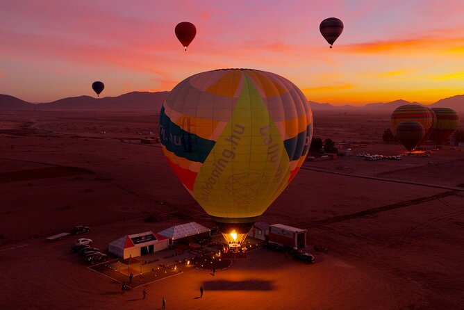 Marrakech: Hot Air Balloon at Sunrise - The landing and Berber breakfast