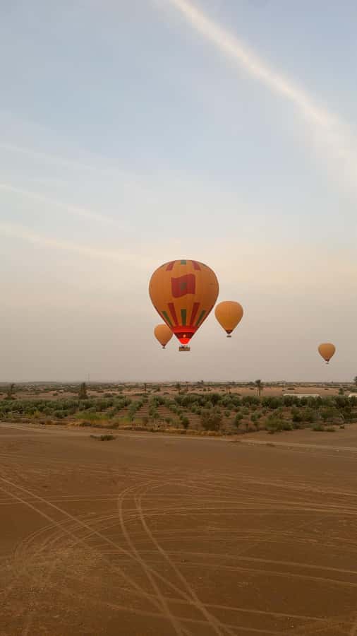Marrakech: Hot Air Balloon Flight with Berber Breakfast - From Marrakech to the launch area