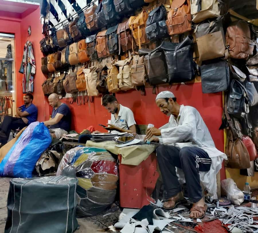 Marrakech Inviting shop around with your local guide - Le Jardin Secret and a slower photo stop