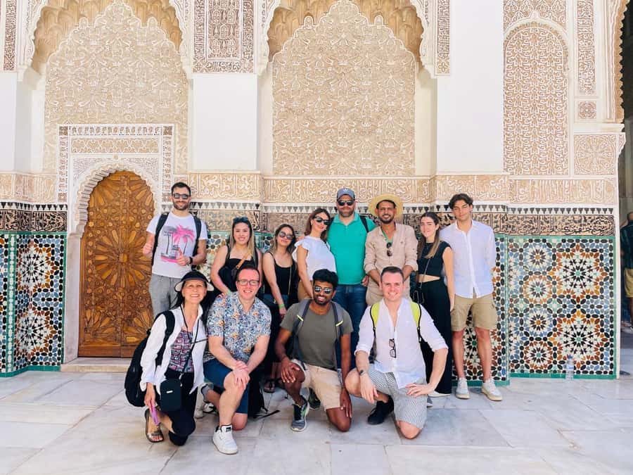 Marrakech: Madrasa Ben Youssef, Secret Garden & Medina Tour - Rahba Kedima and Marrakech’s spice traditions