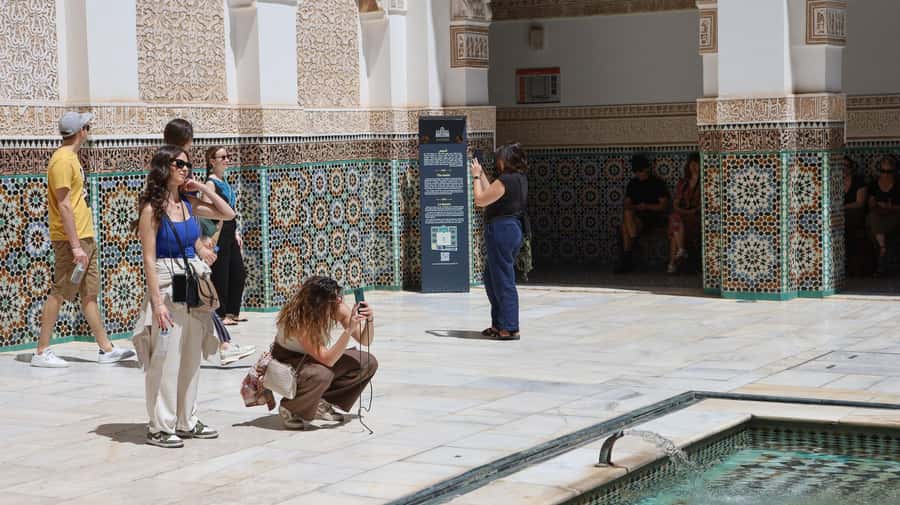 Marrakech: Madrassa Ben Youssef, Secret Garden & Medina Tour - Ben Youssef Madrasa: the tour’s visual high point