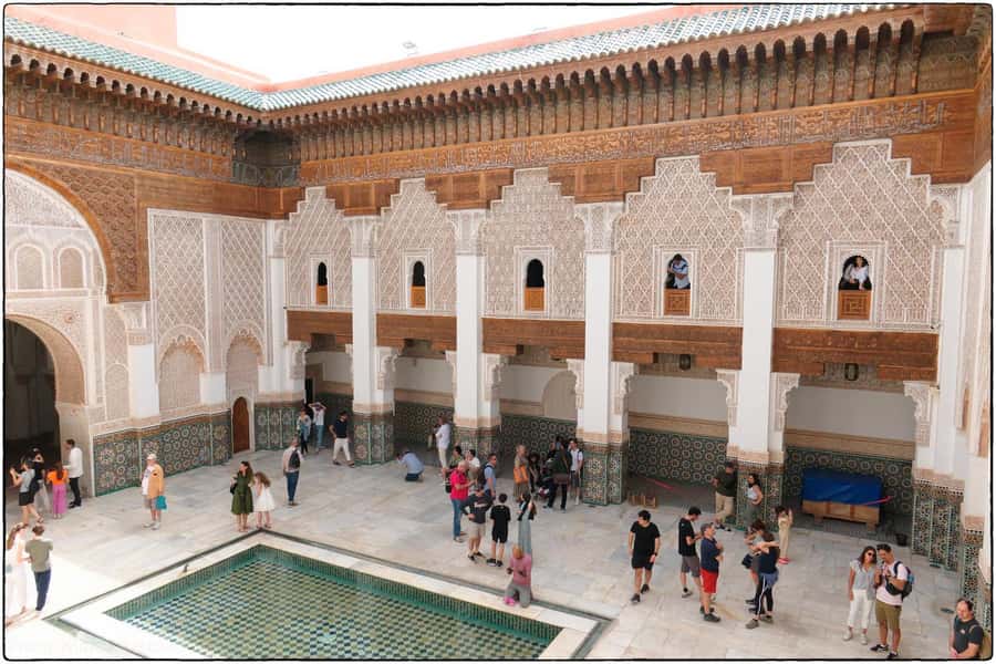 Marrakech: Madrassa Ben Youssef, Secret Garden & Medina Tour - Hammam Mouassine and everyday Medina traditions