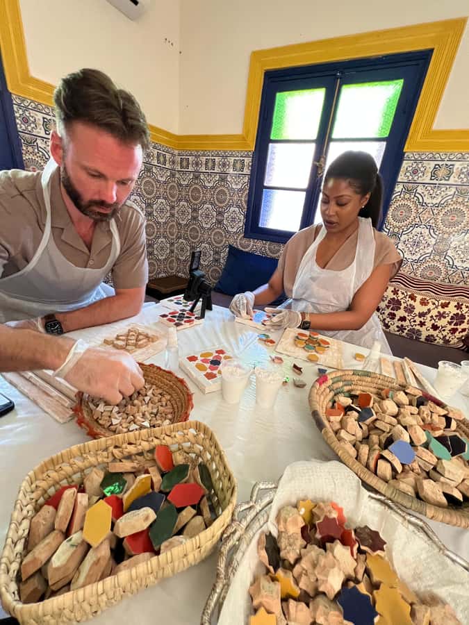 Marrakech: Make Your Own Moroccan Zellige Mosaic Masterpiece - Why zellige makes such a good Marrakech activity
