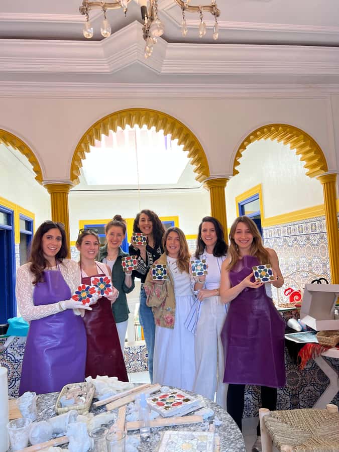 Marrakech: Make Your Own Moroccan Zellige Mosaic Masterpiece - The opening lesson: history, shapes, and design