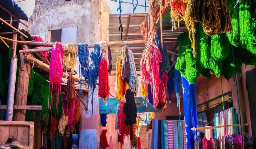Marrakech: Medina and Souks Walking Tour - Watching leatherworkers and blacksmiths at work