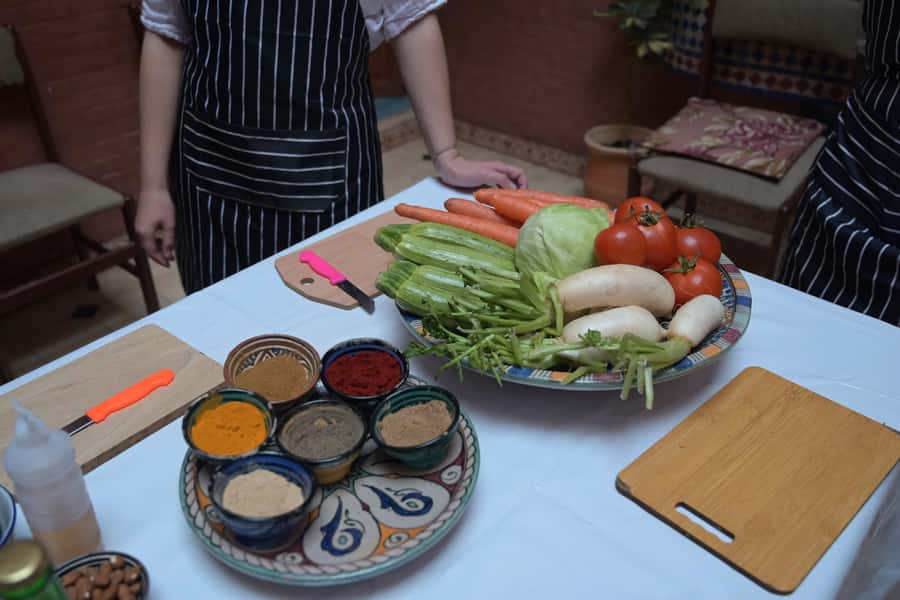 Marrakech: Moroccan Cooking Class for vegetarians and vegan - Key things to know before booking