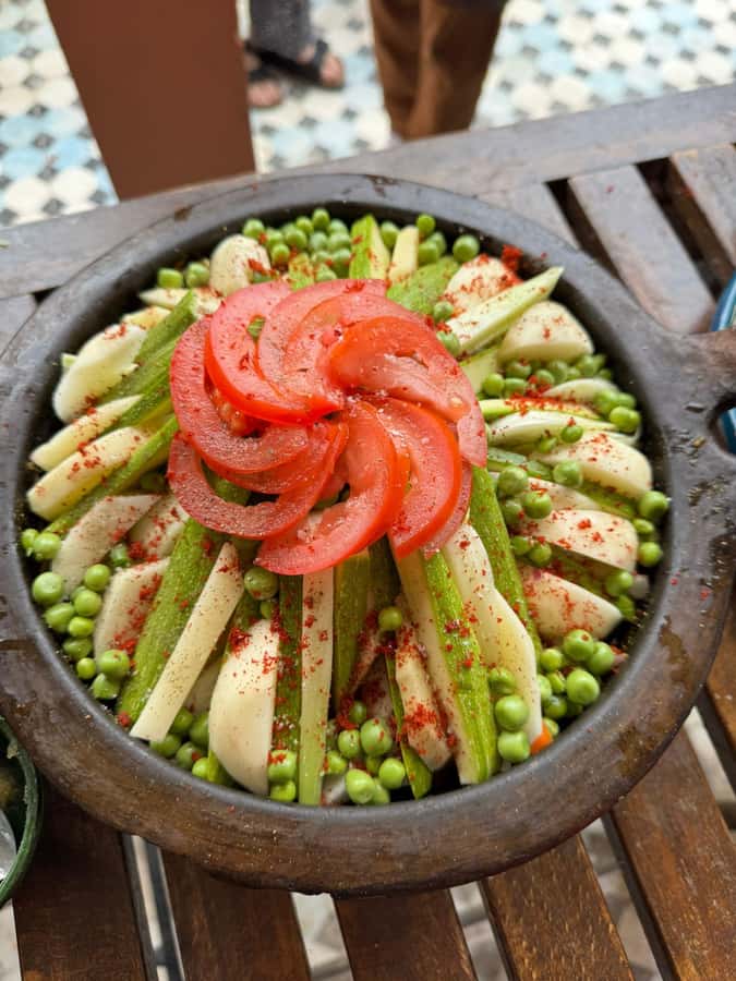 Marrakech: Moroccan Cooking Class with a Local Family - Preparing salads, briwat, and other starters