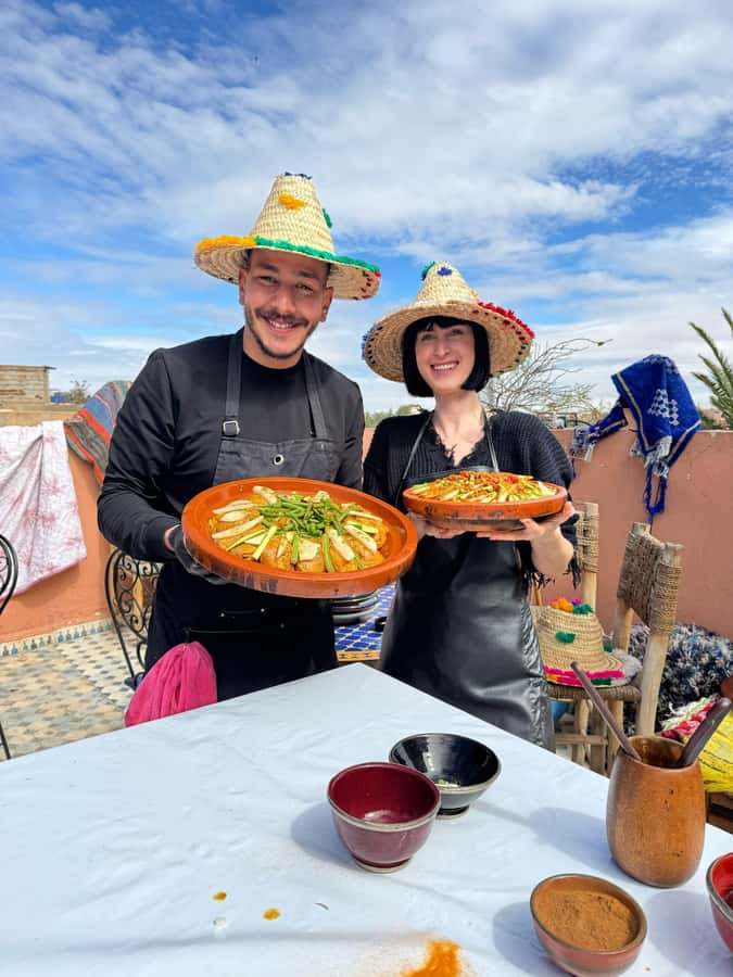 Marrakech: Moroccan Cooking Class with a Local Family - Finishing with Moroccan dessert