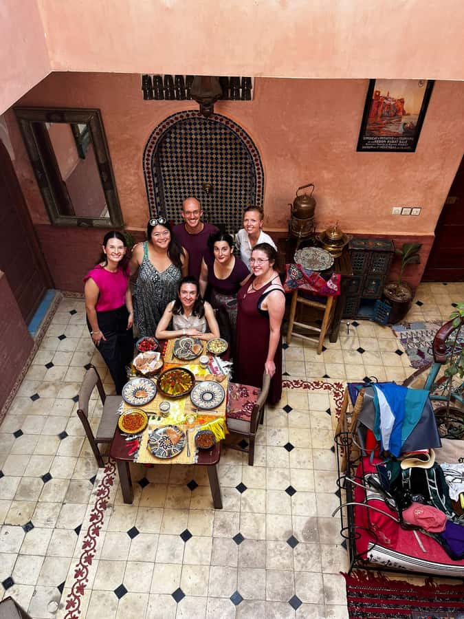 Marrakech: Moroccan Cooking Class with a Local Family - Meeting near the Andalusia Restaurant