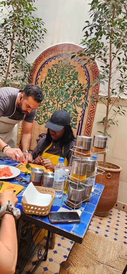 Marrakech: Moroccan Cooking Class with Local Chef - Waiting for the tagine to cook