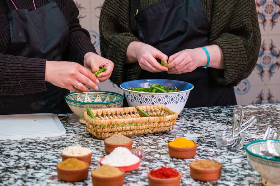 Marrakech: Moroccan Cooking Class with Market Visit and Meal - Cooking Several Dishes Without Feeling Rushed