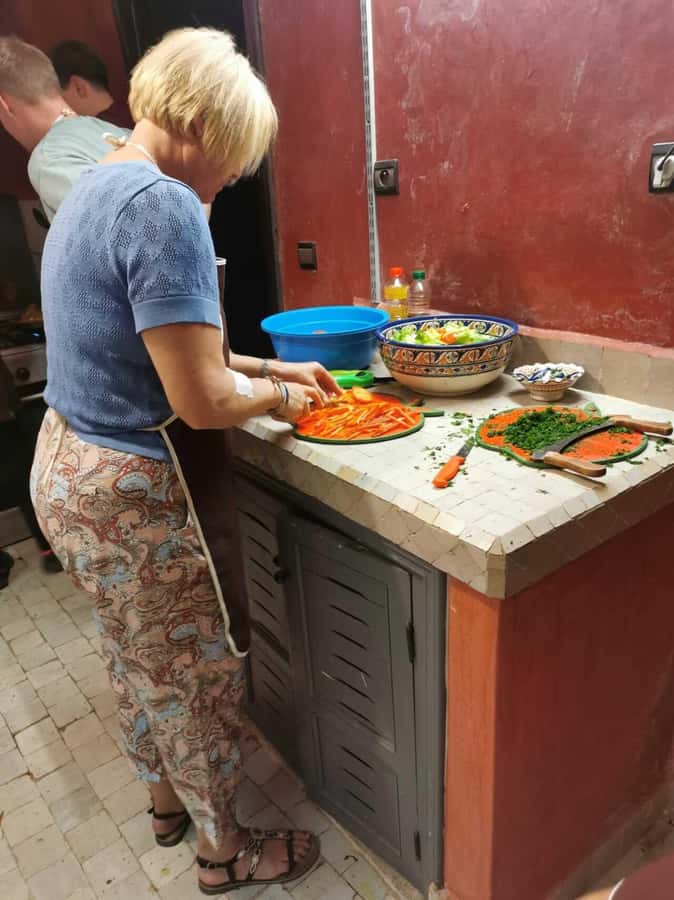 Marrakech: Moroccan Cuisine Cooking Class in Local Home - Entering Marrakech’s Medina Home