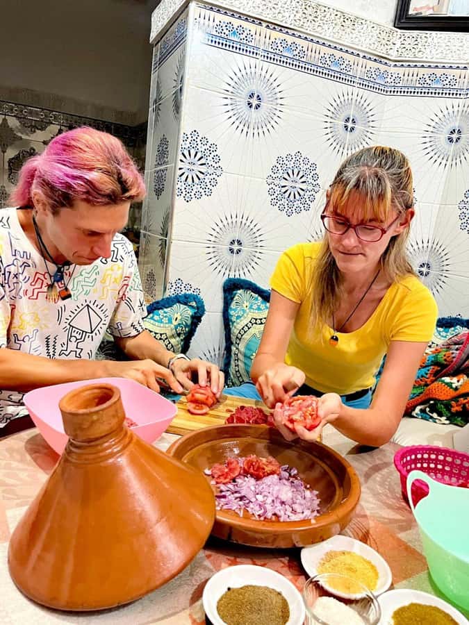 Marrakech: Moroccan Cuisine Cooking Class in Local Home - Making Moroccan Bread by Hand
