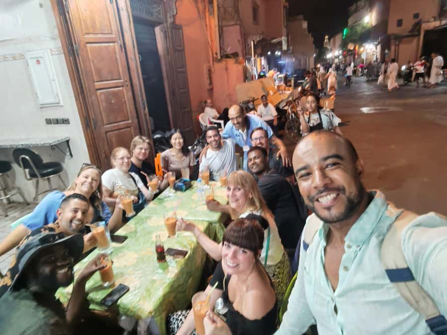 Marrakech Night Street Food Tour / Taste The Real Marrakech - Sardines, eggplant, and the savory middle of the tour