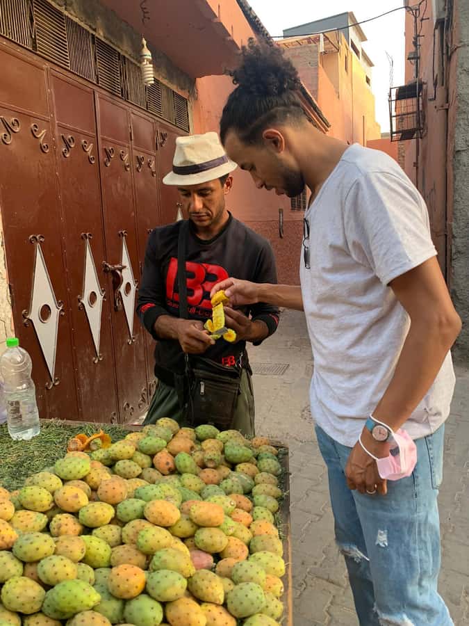Marrakech Night Street Food Tour / Taste The Real Marrakech - Chfnj, chebakia, raïb, and the sweet finish