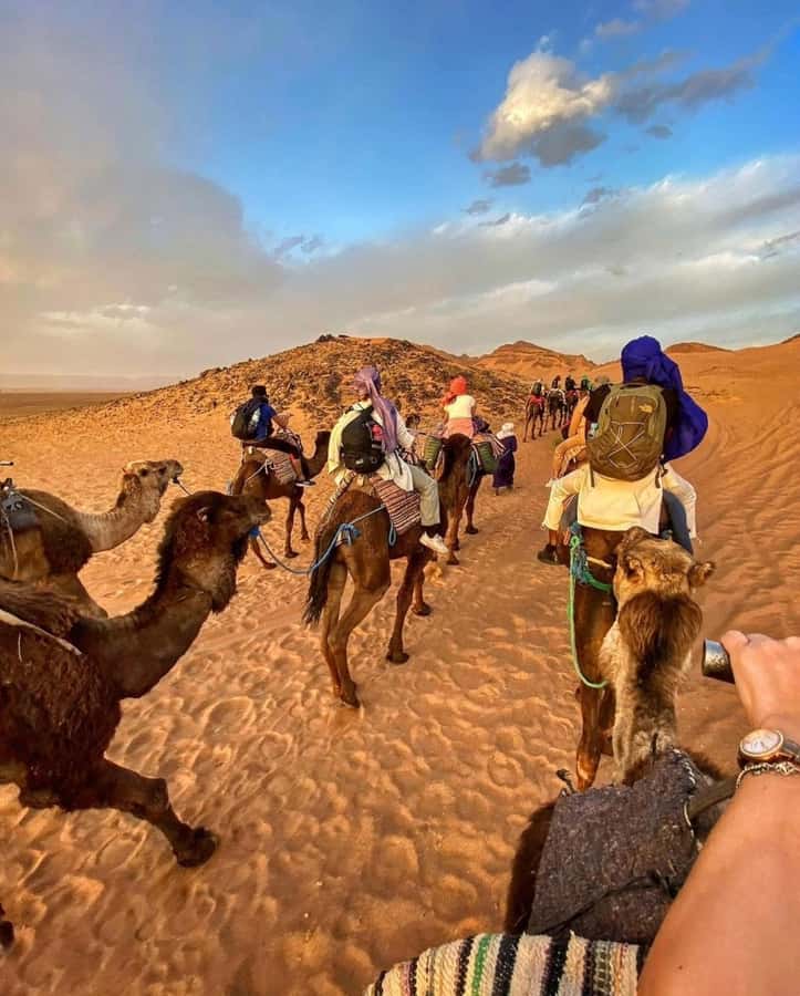 Marrakech/Ouarzazate: 2-Day Desert with Camel, 4x4 & Meals - Sunrise, breakfast, and the return ride