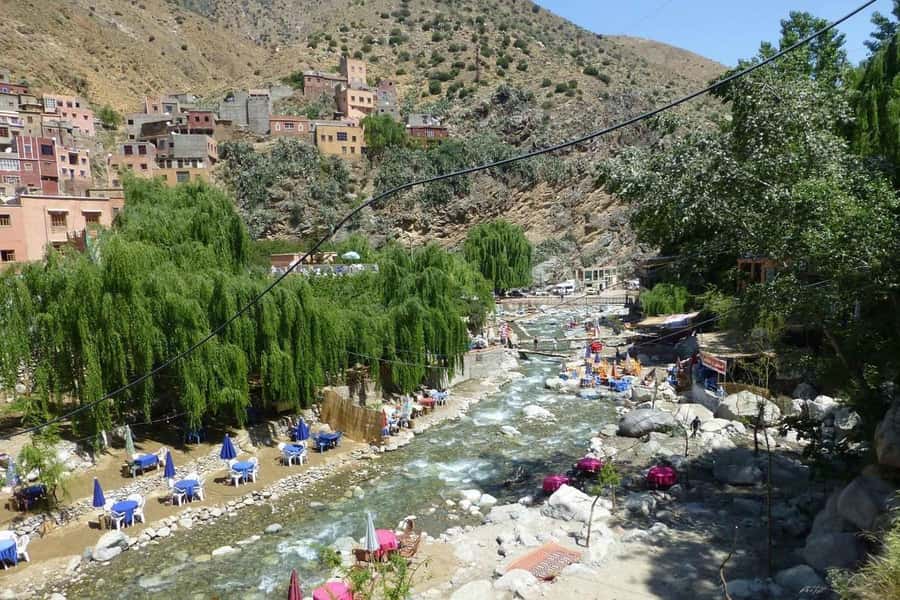 Marrakech: Ourika Valley and Atlas Mountains Day Trip - A scenic stop with mountain views