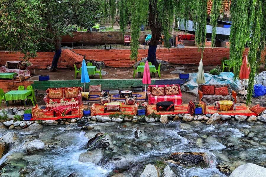 Marrakech: ourika valley Atlas Mountains & Waterfalls Trip - Walking through the Ourika villages