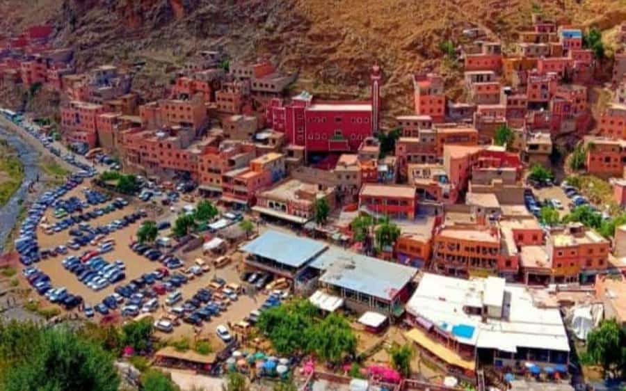 Marrakech: Ourika Valley Day Trip with Berber Village - Following the Ourika River toward Setti Fatma
