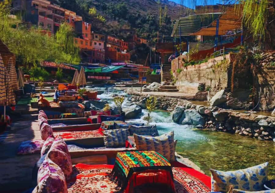 Marrakech: Ourika Valley Trip with Waterfall Hike - Reaching Setti Fatma and meeting the mountain guide