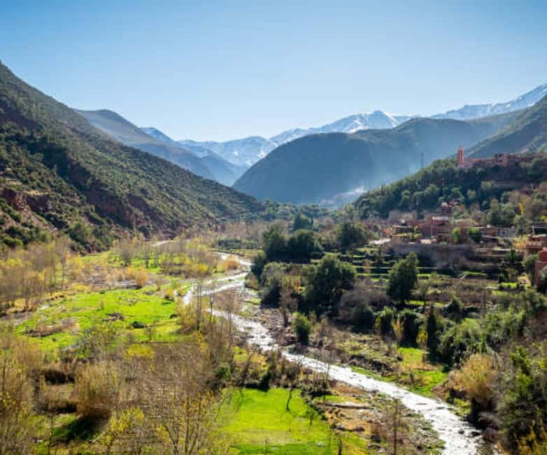 Marrakech: Ourika Valley,Waterfalls, Atlas Luxury Day trip - The seven waterfalls: attractive, but keep expectations realistic