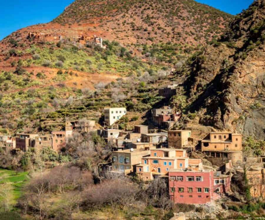 Marrakech: Ourika Valley,Waterfalls, Atlas Luxury Day trip - Tnin Ourika and the first glimpse of local life