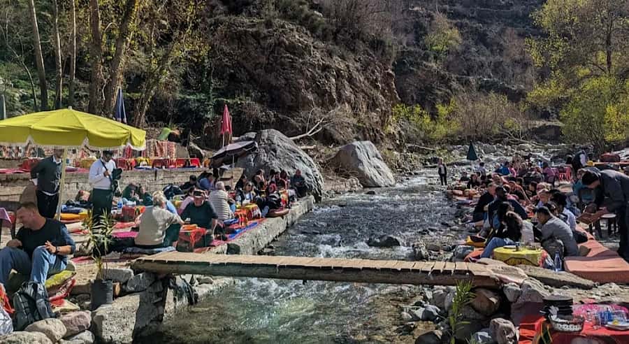 Marrakech: Ourika Valley Waterfalls Hike & Traditional Lunch - The guides can make or break the day