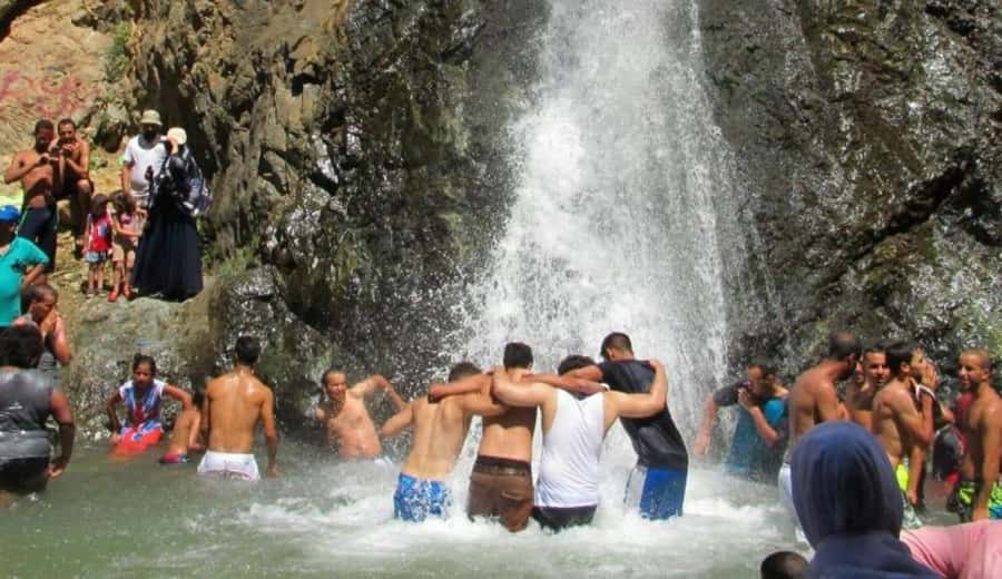 Marrakech: Ourika Valley waterfalls with guide& Berber lunch - The Argan Oil Cooperative: Useful, But Shop Carefully