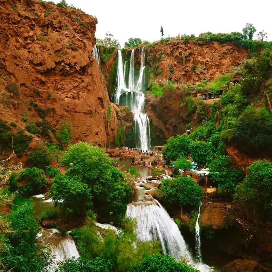 Marrakech: Ouzoud Waterfall, Guided Hike, Boat Ride & Lunch - The three-hour ride through the Atlas Mountains